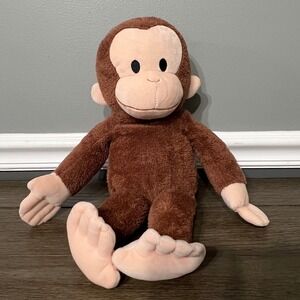 Curious George Plush Stuffed Animal Toy Kohl's Cares Brown Monkey